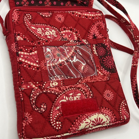 Vera Bradley Mesa Red Mini Crossbody. - Picture 4 of 8